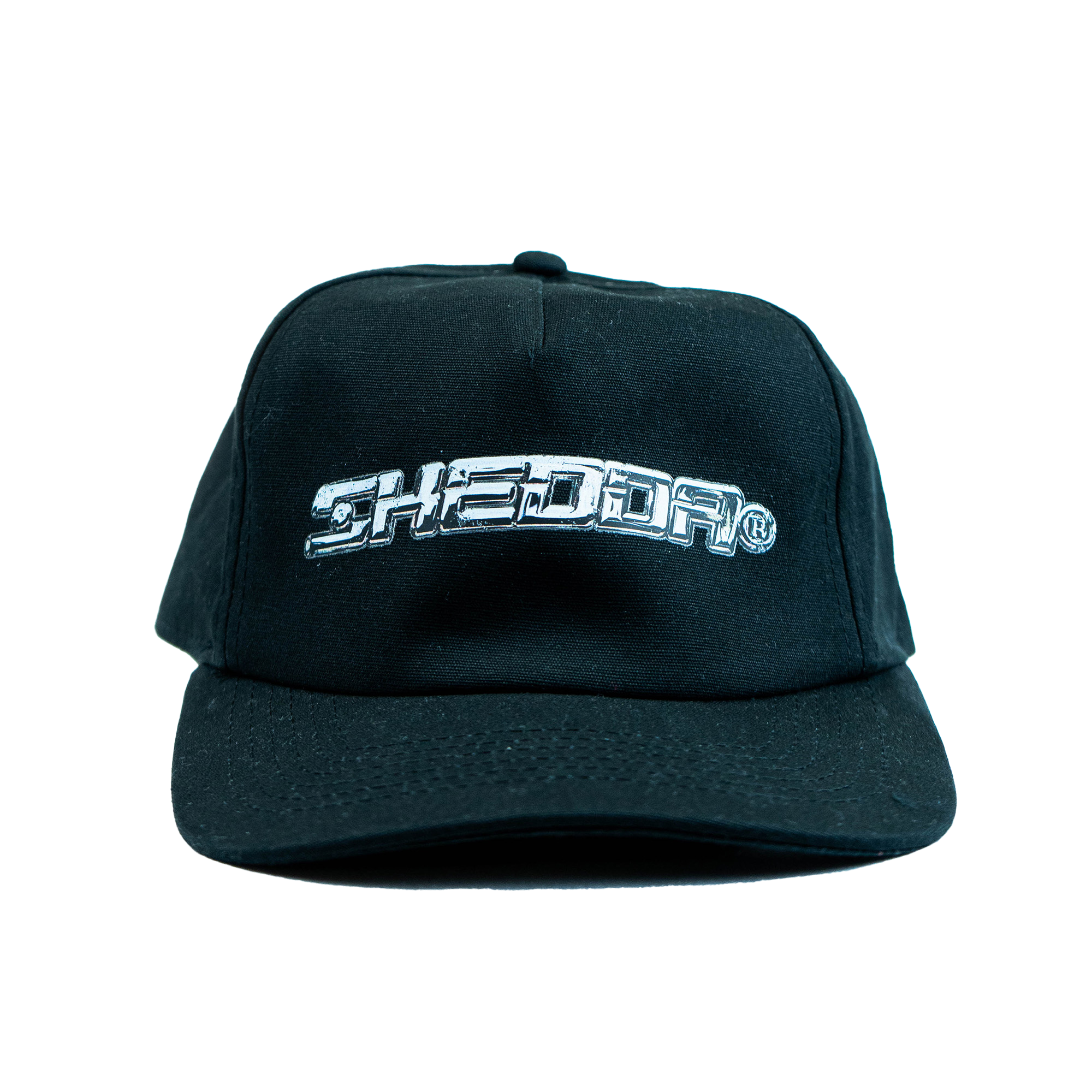 Vision Typo Black Strapback