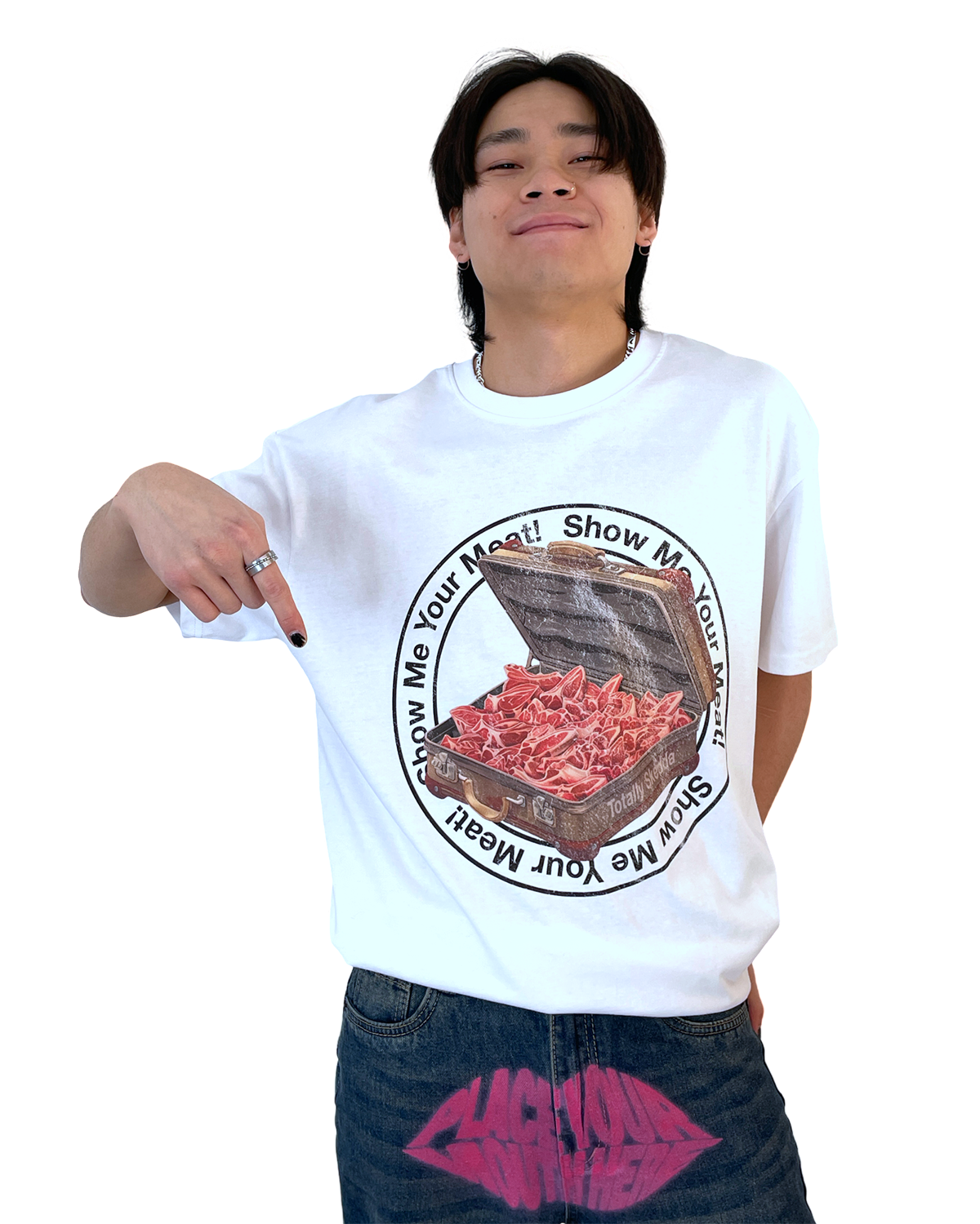 Your Meat White Tee